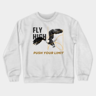 Fly High: Push Your Limits with Eagle Spirit Crewneck Sweatshirt